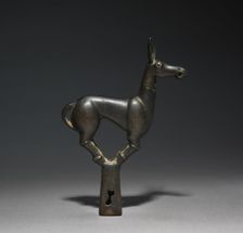 Pole Top as a Wild Ass, Han dynasty (206 BC-AD 220). Creator: Unknown
