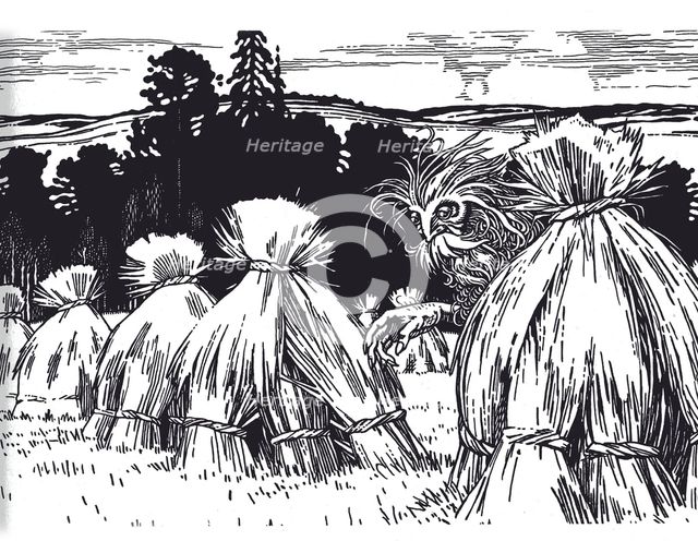 Polevik, 1934. Artist: Bilibin, Ivan Yakovlevich (1876-1942)
