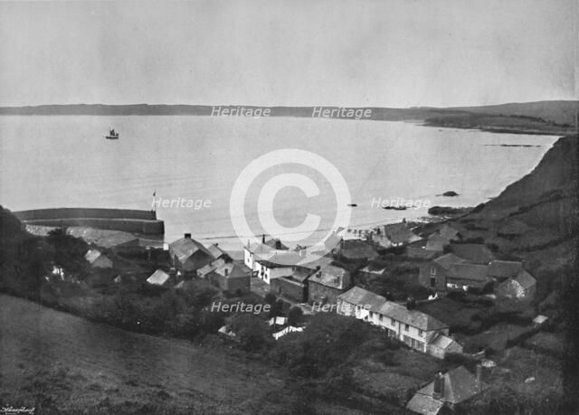 'Polkerris - A Remote Cornish Village', 1895. Artist: Unknown.