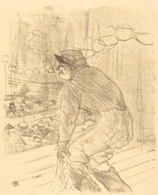 Polin, 1896. Creator: Henri de Toulouse-Lautrec