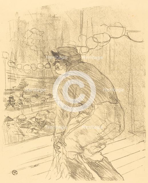 Polin, 1896. Creator: Henri de Toulouse-Lautrec.