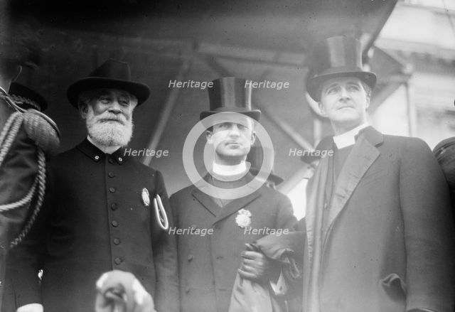 Police Chaplains - Blum - Stires - Genns. N.Y., between c1910 and c1915. Creator: Bain News Service.