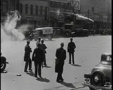 Police Clashing With Strikers, 1930s. Creator: British Pathe Ltd