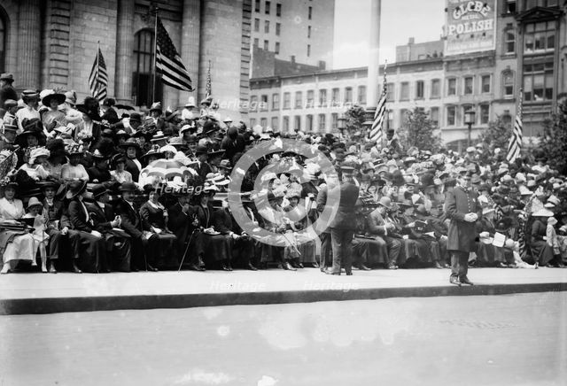 Police Parade, 1912. Creator: Bain News Service.