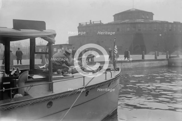 Police Patrol, between c1915 and c1920. Creator: Bain News Service.