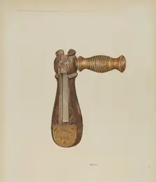 Police Rattle, c. 1938. Creator: Ray Price