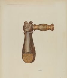 Police Rattle, c. 1938. Creator: Ray Price
