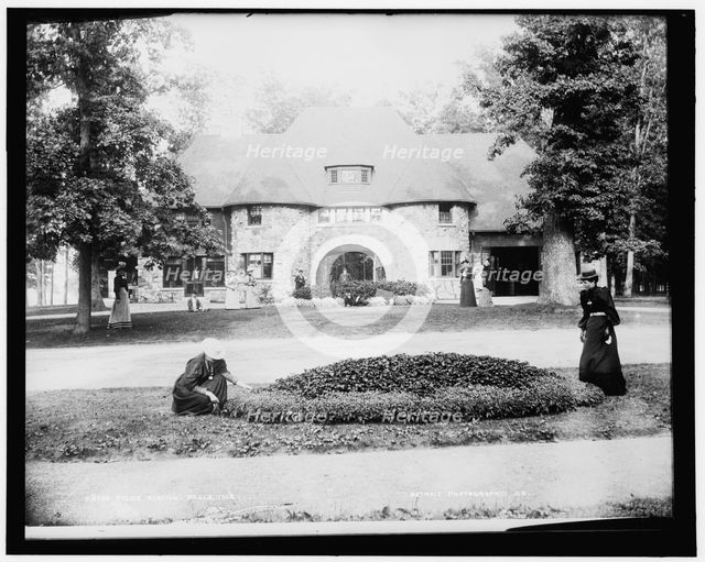 Police station, Belle Isle, between 1893 and 1899. Creator: Unknown.