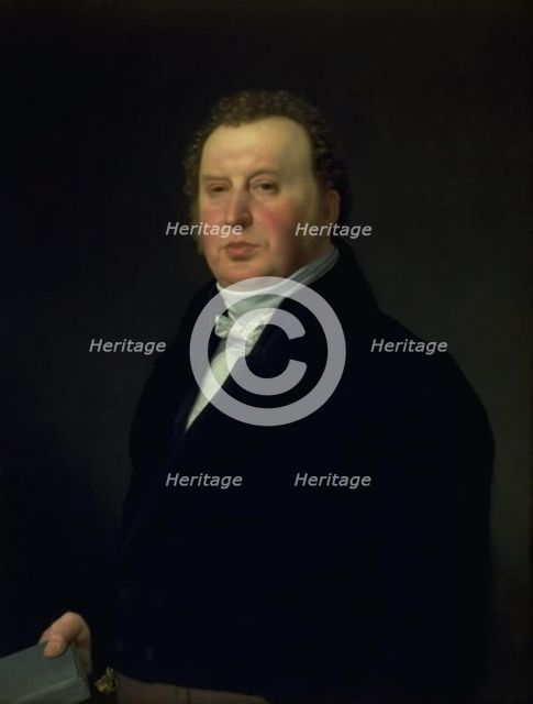 Police Surgeon Johan Frederik Rost. The Artist's Family Doctor and Friend, 1831. Creator: CW Eckersberg.