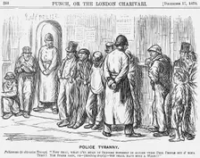Police Tyranny 1870. Creator: Unknown