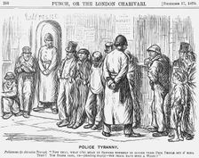 Police Tyranny 1870. Creator: Unknown