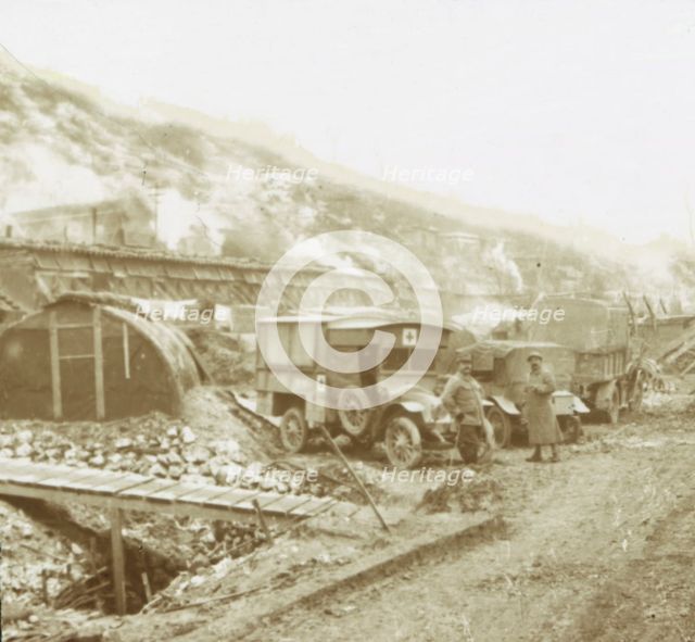Policeman's-Hat-Hill, Curlu, Somme, northern France, c1914-c1918. Artist: Unknown.