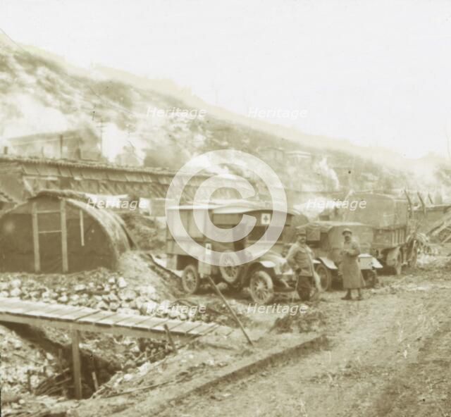 Policeman's-Hat-Hill, Curlu, Somme, northern France, c1914-c1918. Artist: Unknown.