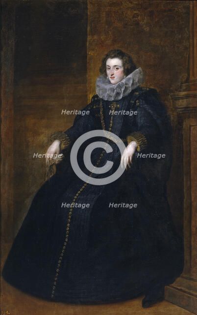 Policena Spínola, marquesa de Leganés. Artist: Dyck, Sir Anthony van (1599-1641)