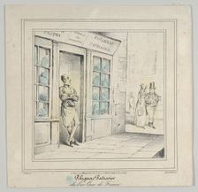 Polignac Patissier de l'ex-Cour de France, 1830. Creator: Marie-Alexandre Alophe