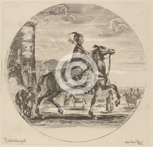Polish Cavalier. Creator: Stefano della Bella.