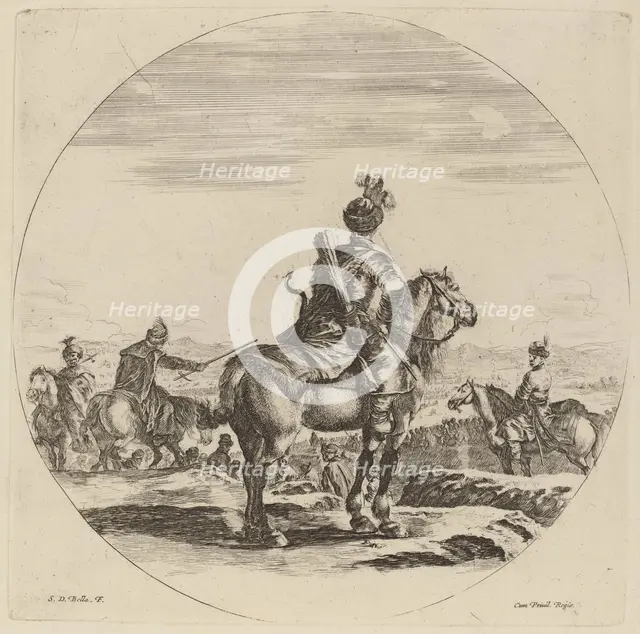 Polish Cavalier. Creator: Stefano della Bella.
