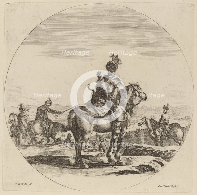 Polish Cavalier. Creator: Stefano della Bella.