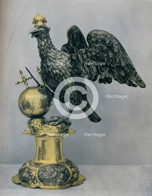 'Polish Eagle-shaped vessel from King John Casimir's set', c1666. Artist: Heinrich Mannlich.