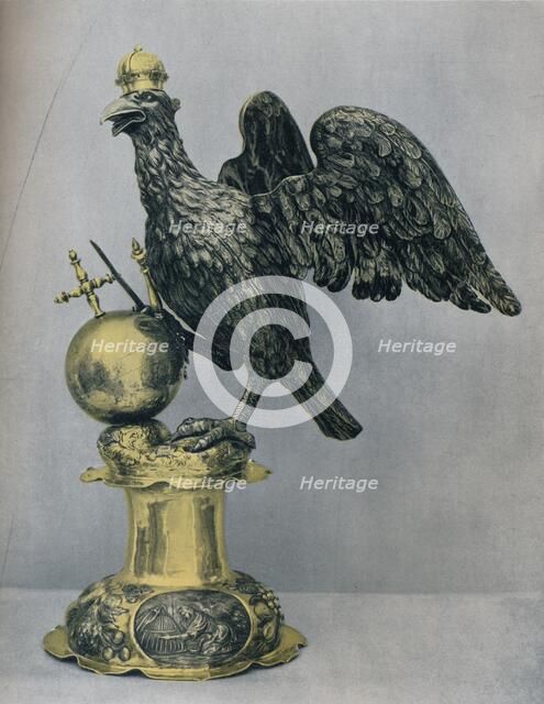 'Polish Eagle-shaped vessel from King John Casimir's set', c1666. Artist: Heinrich Mannlich.