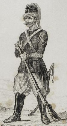 Polish guard, 1839. Creator: Chaillot