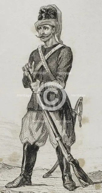Polish guard, 1839. Creator: Chaillot.