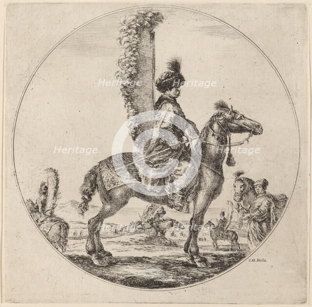 Polish Hussar. Creator: Stefano della Bella.