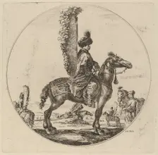 Polish Hussar. Creator: Stefano della Bella