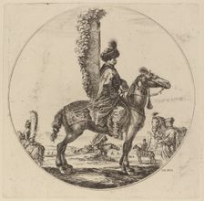 Polish Hussar. Creator: Stefano della Bella