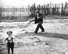Polish Jews, c1930s. Creator: Roman Vishniac