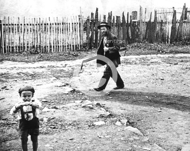 Polish Jews, c1930s. Creator: Roman Vishniac.