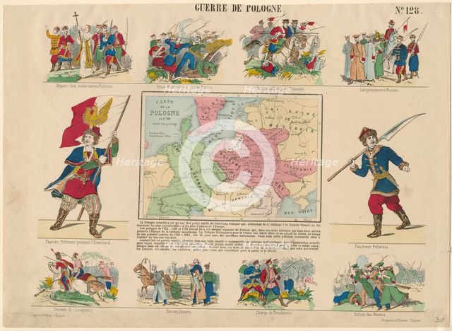 Polish war, 1831. Artist: Anonymous  