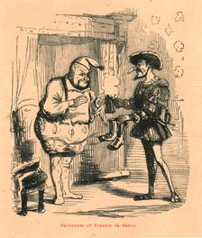Politeness of Francis to Henry 1897. Creator: John Leech