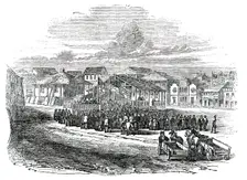 Political Meeting at San Francisco, 1850. Creator: Unknown