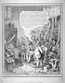 Political candour - ie Coalition resolutions of June 14th 1805... 1805. Artist: Anon