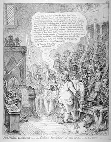 Political candour - ie Coalition resolutions of June 14th 1805... 1805. Artist: Anon