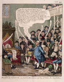 Political candour - i.e. Coalition resolutions of June 14th 1805... Artist: Anon