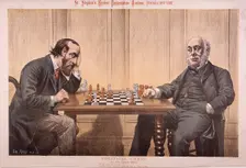 Political Chess 1887. Artist: Tom Merry