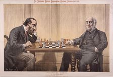 Political Chess 1887. Artist: Tom Merry