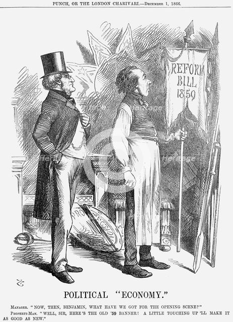 'Political "Economy"', 1866. Creator: John Tenniel.