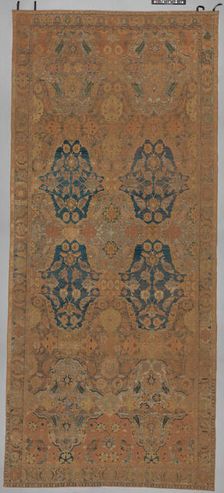 Polonaise Carpet, Iran, 17th century. Creator: Unknown