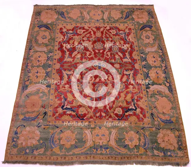 Polonaise Carpet, Iran, 17th century. Creator: Unknown.