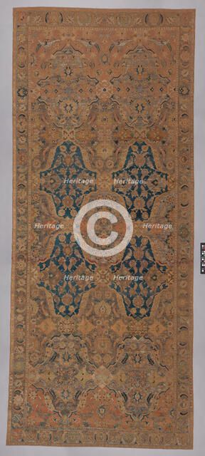 Polonaise' Carpet, Iran, first half 17th century. Creator: Unknown.