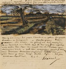 Pollard Willow. Letter to Theo van Gogh