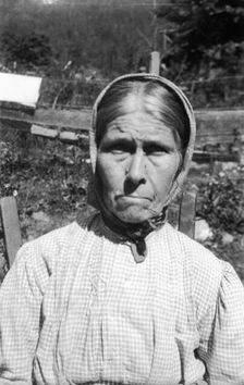 Polly Mitchell, Burnsville, Yancey County, North Carolina, USA, 1916-1918. Artist: Cecil Sharp