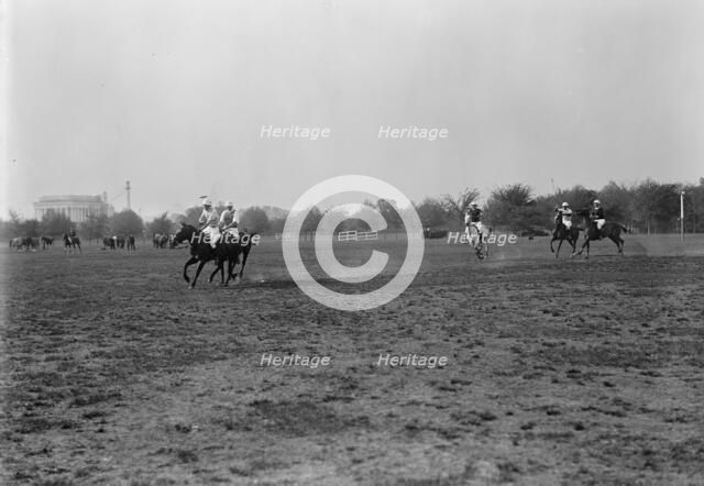 Polo, 1916. Creator: Harris & Ewing.