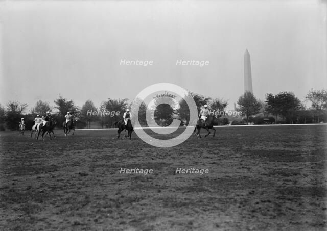 Polo, 1916. Creator: Harris & Ewing.