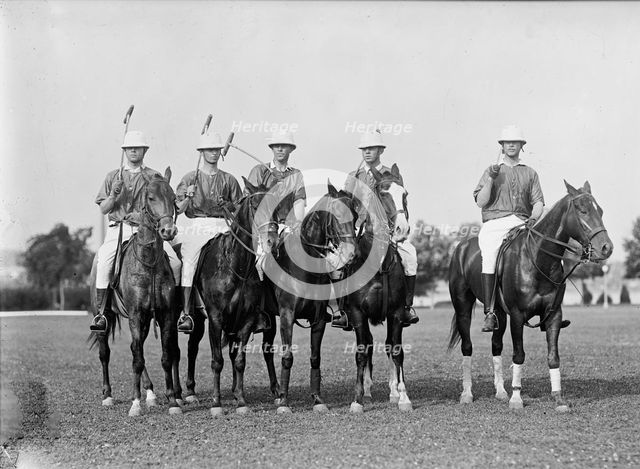 Polo. Army Polo, 1912. Creator: Harris & Ewing.