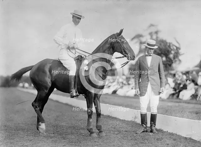 Polo. Army Polo, 1912. Creator: Harris & Ewing.