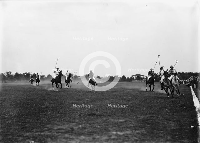 Polo - Army Polo, 1913. Creator: Harris & Ewing.